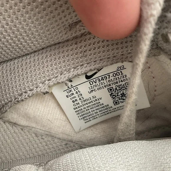 Size 11 - Nike Dunk Low Light Iron Ore (DV3497-001) - Picture 8 of 8